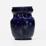 Vase by George E. Ohr, 1897-1900, glazed earthenware, sold Jan 2025