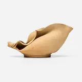 Pitcher by George E. Ohr, 1898-1910, bisque earthenware, sold Jan 2025