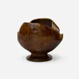 George E. Ohr, Coupe, 1895-96, glazed earthenware