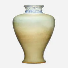 Charles Fergus Binns, Vase, 1929, microcrystalline-glazed stoneware