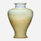 Charles Fergus Binns, Vase, 1929, microcrystalline-glazed stoneware