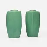 Fritz Albert for Teco Pottery, Vases model 336, set of two