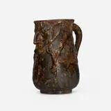 William J. Walley, Mug with grotesque, 1898-1919, glazed earthenware