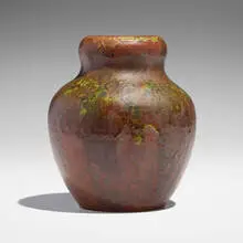 William J. Walley, Gourd vase, 1898-1919, glazed earthenware