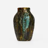 Hugh C. Robertson for Dedham Pottery, Experimental vase, 1896-1908, glazed stoneware