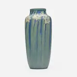 Anna Frances Simpson for Newcomb College Pottery, Vase with rain lilies