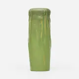 Early vase with tulips by Artus Van Briggle for Van Briggle Pottery, 1903, glazed earthenware, sold Jan 2025