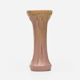 Vase with daffodils by Van Briggle Pottery, 1906, glazed earthenware, sold Jan 2025