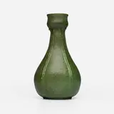 Grueby Faience Company, Vase with leaves