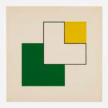 William Sellers, Untitled, 1970, graphite, ink and collaged acrylic on board