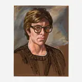 Dana Van Horn, Portrait of Jack Beal, 1978, pastel on paper