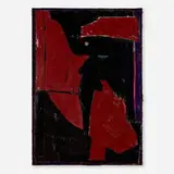 Florian Schmidt, Untittled (Haute), 2010, cardboard, wood, silicon, vinyl and lacquer on panel