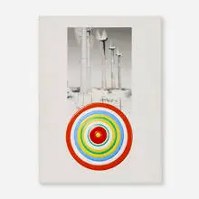 Don Suggs, Pacifier XIII, 1998, acrylic on archival inkjet print mounted to panel