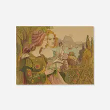Armand Point, Légende dorée, 1897, lithograph in colors