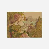 Armand Point, Légende dorée, 1897, lithograph in colors