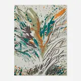 Richard Hunt, Celebration, c. 1974, lithograph in colors