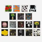 Collection of seventeen works (from the Visual Poetics series) by Donald Sultan, 1998, screenprint in colors, sold Nov 2022