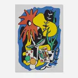 Fernand Léger, King of Hearts, 1940, lithograph in colors