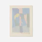 Serge Poliakoff, Composition bleue, rose et grise