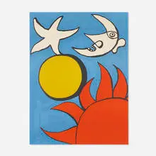 Alexander Calder, Potpourri en ciel, 1975, lithograph in colors