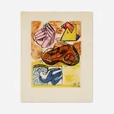 Le Corbusier, Unité, Planche 16, 1953, etching and aquatint