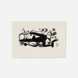 Escultor by Joan Miró, c. 1974, lithograph, sold Nov 2022