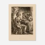 John Sloan, Nude at Dressing Table