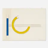 Gary Kuehn, The Solstice of Palestine, 1980, aquatint and graphite
