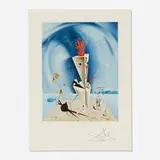 Apparatus and Hand by Salvador Dalí, 1927, offset lithograph in colors, sold Nov 2022