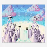 Kenny Scharf, Aqua Pollination, 1987, screenprint in colors