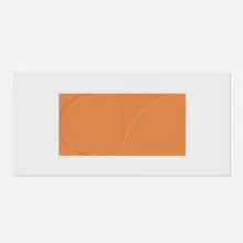 Robert Mangold, Multiple Panel Painting, 1992, screenprint in colors on Fabriano paper