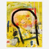 Robert Baribeau, La Jolla Series #24, 1999, acrylic, oil and collage on paper