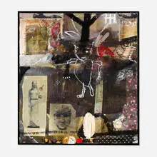A.H.- P.S. 101 293 A-351 A by James Havard, c. 1993, mixed media on cardboard, sold Jul 2021