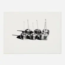 Suckers State I by Wayne Thiebaud, 1968, lithograph, sold Jul 2021