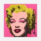 Andy Warhol, Marilyn (Castelli Mailer), 1981, offset lithograph in colors