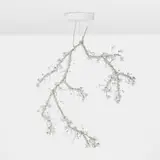 Tord Boontje, Blossom chandelier, 2002, Swarovski crystal, enameled steel, LED