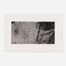 Chambers Blade by James Rosenquist, 1982, photo-etching and spitbite on Arches Cover, sold Jul 2021
