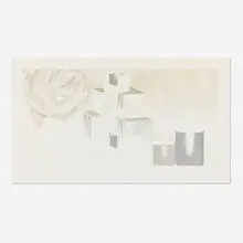 Just Desert (2nd State) by James Rosenquist, 1979, intaglio with pochoir on Pescia Italia, sold Jul 2021
