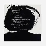the immortality of the moon by Corita Kent, 1976, screenprint in colors, sold Jul 2021