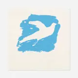 bright bird by Corita Kent, 1978, screenprint, sold Jul 2021