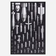 Ai Weiwei, Bombs, 2019, offset lithograph