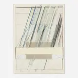 Cy Twombly, Untitled (from the Hommage à Picasso portfolio), 1973, offset lithograph in colors