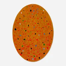 Verne Dawson, Untitled, 1987, oil on wood