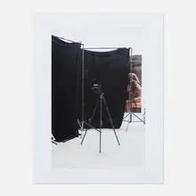 Studio (OX5A4983) by Paul Mpagi Sepuya, 2020, pigment print, sold Jul 2021
