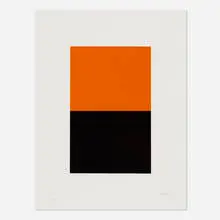 Untitled by Ellsworth Kelly, 1972, lithograph in colors on Rives BFK, sold Jul 2021