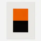 Untitled by Ellsworth Kelly, 1972, lithograph in colors on Rives BFK, sold Jul 2021