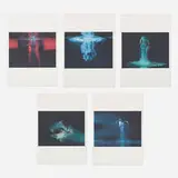 Bill Viola, Five Angels for the Millennium portfolio, offset lithograph in colors