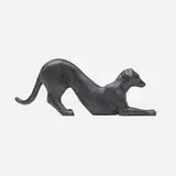 Gwynn Murrill, Stretching Dog maquette, 2004, bronze