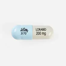 Lorabid 200mg by Damien Hirst, 2014, polyurethane resin, sold Jul 2021