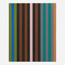 Series 1 by Gene Davis, 1969, screenprint on canvas, sold Jul 2021